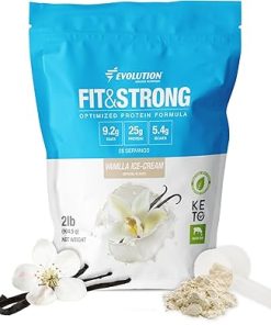 Evolution Advance Nutrition Fit & Strong – Pure Whey Protein Powder with BCAA- 100% Grass-Fed