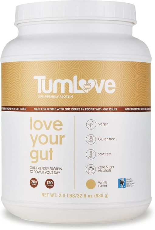 Vegan Protein Powder - Low FODMAP Certified- Gluten-Free