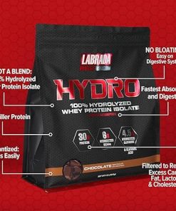Labrada 100% Pure Hydrolyzed Whey Protein Isolate Powder and Pro Series EAA Bundle 2