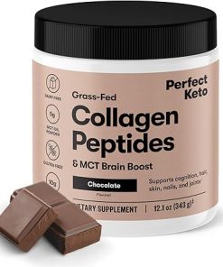 Perfect Keto Collagen Peptides Protein Powder with MCT Oil- Hydrolyzed Collagen