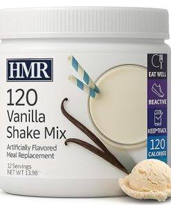HMR 120 Vanilla Shake Meal Replacement Powder | Vanilla Shake Mix to Support Healthy Weight Loss | 12g of Protein | Nutritional Drink | Low Calorie Food | 12 Servings