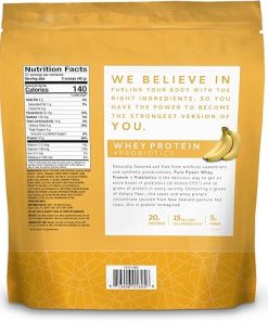Dr. Mercola Pure Power Whey Gusset- Banana 2