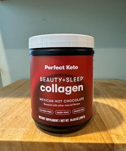 Perfect Keto Beauty + Sleep Grass Fed Collagen Peptides Protein Powder with Ashwagandha- Magnesium 2