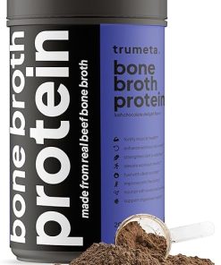 Beef Bone Broth Protein Powder – Purified Collagen Powder with 9 Amino Acids for Muscle and Skin Health