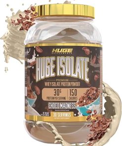 Huge Supplements Isolate Protein Powder – 30g Protein Per Serving- Fast Digesting