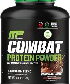 Muscle Pharm Combat 4lb Chocolate Protein and MusclePharm Blue Raspberry BCAA’s 2