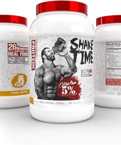 5% Nutrition Rich Piana Shake Time | 26G Animal Based Protein Drink | Grass-Fed Beef- Chicken 2