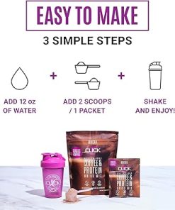 Click Coffee Protein- Protein & Real Coffee All-in-One 2