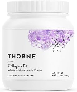 THORNE Collagen Fit – Unflavored Collagen Peptides Powder with Nicotinamide Riboside