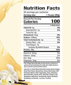 Momsanity Protein Powder for Women – Dairy Free Meal Replacement Protein Powder Made with Plant & Collagen Protein- 20 Grams Protein (Vanilla + Crave) 2