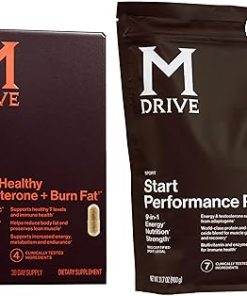 Mdrive Boost and Burn Testosterone Booster + Start 9-in