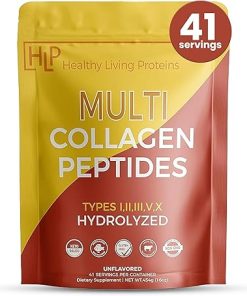 Healthy Living Proteins | Multi Hydrolyzed Collagen Peptides Type I- II