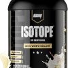 REDCON1 Isotope 100% Whey Isolate- Vanilla – Keto Friendly Whey Protein Powder – Low Carb + Sugar Free Whey Protein Isolate – Lactose Free Keto Protein Powder (30 Servings)