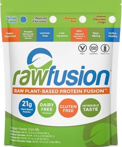Rawfusion Vegan Protein Powder- Vanilla Bean – 30 Servings