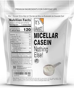 It’s Just! – 100% Casein Protein Powder- Made in USA 2