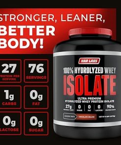 Hydrolyzed Whey Protein Isolate 5lbs (Chocolate Deluxe) 2