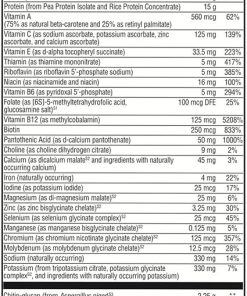 Superfood Vegan Protein | Dutch Chocolate | Sugar & Stevia Free | 15 G Protein per Serving | 14 Servings 2