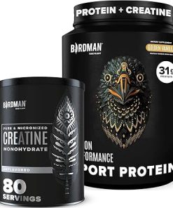 Falcon Performance Vegan Protein Powder + Micronized Creatine Monohydrate Powder