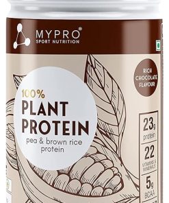 Plant Protein Powder Pea Protein Isolate & Brown Rice Vegan Protein Powder-500 Gm
