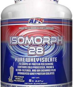 IsoMorph 28 by APS Nutrition- Pure Whey Isolate Protein Powder Supplement