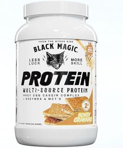 Magician Black Magic Multi-Source Whey Protein Powder – Whey- Egg