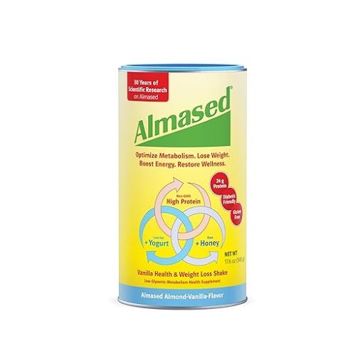 Almased Vanilla Meal Replacement Shake - Low - Image 2