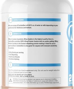 NutraOne IsolateOne Whey Isolate Protein Powder 100% Pure Whey Isolate Powder (Gourmet Chocolate – 2 lbs) 2