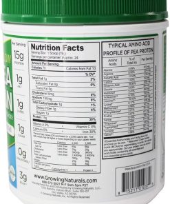 Pea Protein Powder Natrl 16 Oz5 2