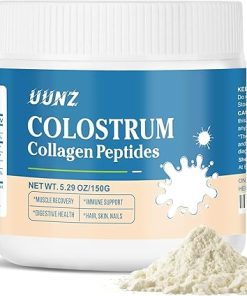 Bovine Colostrum Powder with Collagen Peptides Powder- Nourishes Hair
