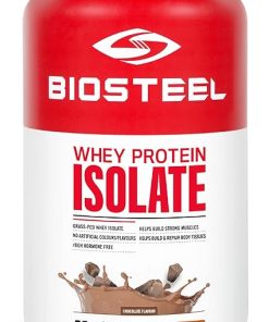 BIOSTEEL Whey Protein Isolate Powder Supplement- Grass-Fed and Non-GMO Post Workout Formula