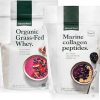 Natural Force Grass Fed Organic Whey Protein Powder Unflavored – 16 oz Pure Organic Bone Broth Protein Powder 10.8 oz 3