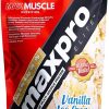 Max Muscle Maxpro Elite Whey Protein Powder | 30g Protein | 0g Sugar | 6.6g BCAAs | Micellar Casein Cold Filtered Whey Isolate Protein | Promotes Muscle Growth & Recovery (Vanilla Ice Cream 2lb)