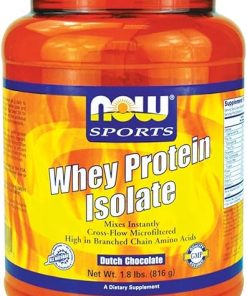 Chocolate Whey Protein Isolate – Now Foods 2