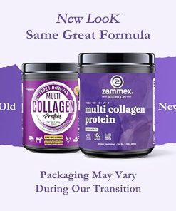 Zammex Multi Collagen Peptides- 5 Types of Hydrolyzed Collagen Unflavored Protein Powder 2