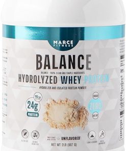 Hydrolyzed Whey Protein byMarceFitness Unflavored 2 Pound