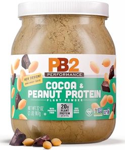 PB2 Performance Peanut Plant Based Vegan Protein Powder | 20g Complete Protein- No Added Sugar