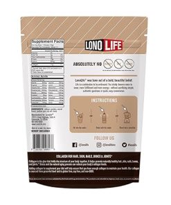 LonoLife – Mocha Collagen Peptides with 10g Protein- Paleo and Keto Friendly 2
