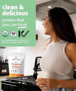 Sprout Living Simple Pumpkin Seed Protein Powder- 20 Grams Organic Plant Based Protein Powder Without Artificial Sweeteners 2