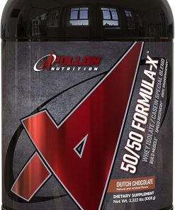 Apollon Nutrition 50/50 Formula-X | Whey Isolate and Casein Protein | 2 lb (Dutch Chocolate)