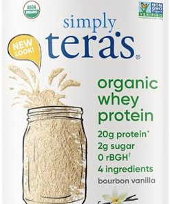 Simply tera’s Organic Whey Protein Powder Bourbon Vanilla Flavor 2
