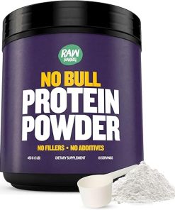 2lb No Bull Unflavored Whey Protein Powder- Pure