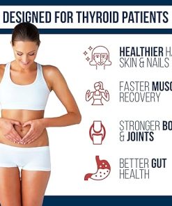 Dr. Westin Childs – Thyroid Collagen Complex- Patented Peptides Protein Powder – Hyaluronic Acid & Vitamin C for Thyroid 2