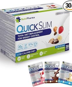 Quick Slim Meal Replacement Shake for Weight Loss- 30 Servings