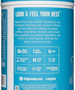 Vital Proteins Collagen Peptides Grass Fed Paleo Friendly 24 oz – 2 Pack 2