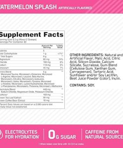 Optimum Nutrition Amino Energy Powder Plus Hydration- with BCAA 2