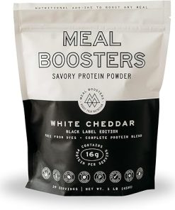 White Cheddar Savory Protein Powder- White Cheddar Flavor Grass-Fed Collagen Peptide Whey Protein Mix