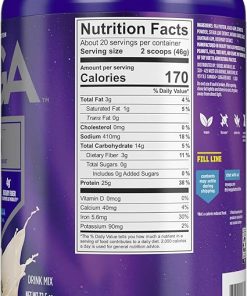 Vega Original Protein Powder- Creamy Vanilla Plant Based Protein Drink Mix for Water 2
