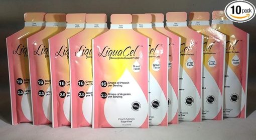 LiquaCel Liquid protein 16grams per 1oz serving- 10 packets - Image 2
