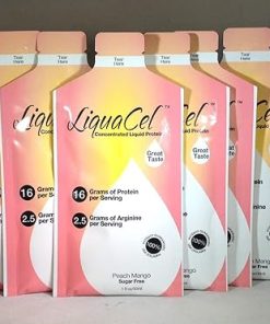LiquaCel Liquid protein 16grams per 1oz serving- 10 packets