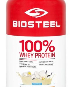 BioSteel Sports 100% Whey Protein Powder Supplement- rBGH Hormone Free & Non-GMO Post Workout Formula
